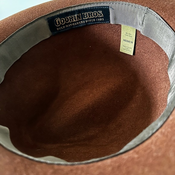GOORIN’S Woman Fedora- size M ‘Beverly Corleone’
